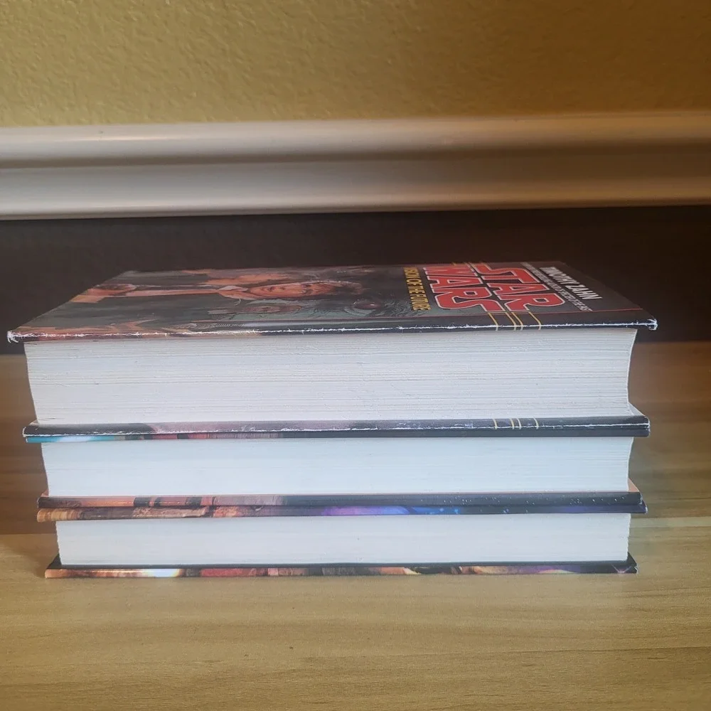 Lot Of 3 Star Wars Expanded Universe Hardcover Books Novels